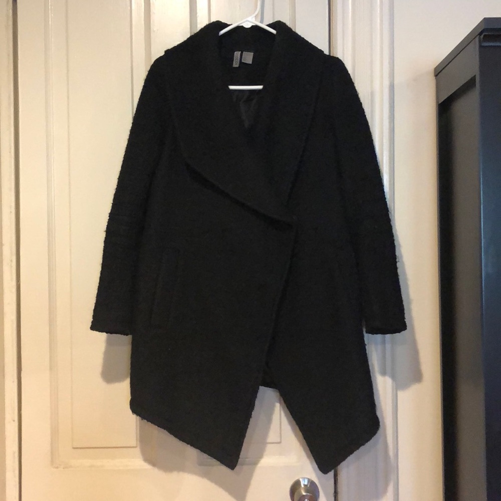 Classic Black Peacoat